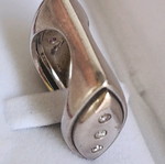 Ασημένιο δαχτυλίδι Ν.60 μεταχειρισμένο, Silver 925 με ζιργκόν