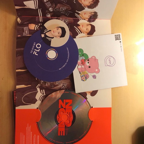 Neozone Album C Version by NCT127 with photobook, lyricbook, stickers, and cards