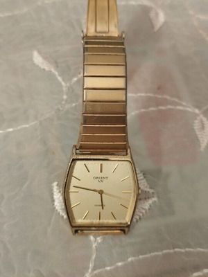 Orient VX watch like new, men's, gold color