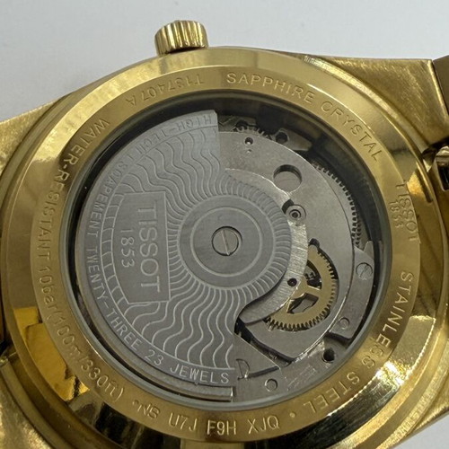 Tissot PRX Powermatic 80 gold men's watch