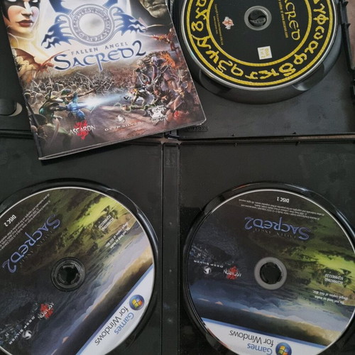 Sacred and Sacred 2 PC games like new, role playing