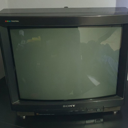 Sony Trinitron KV-2553MT TV used, no remote control