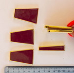 Plastic elements new, pack of 6 pieces