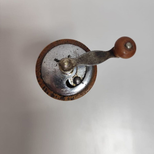 Vintage Italian spice mill used
