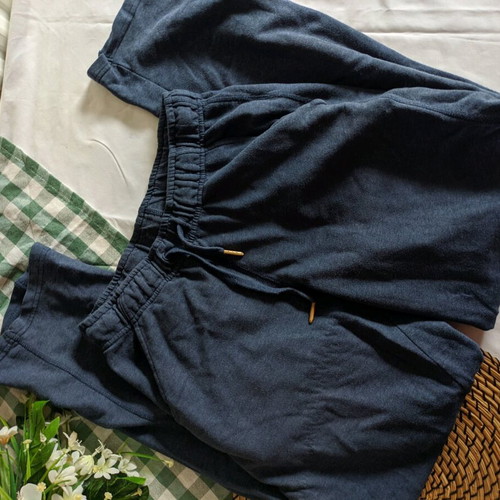 Blue long sportswear tracksuit used