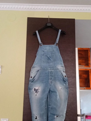 Γυναικεία τζιν σαλοπέτα Zara μεταχειρισμένη, μπλε, μέγεθος S