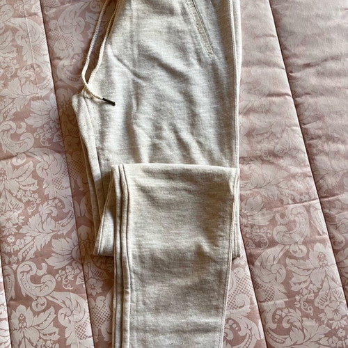 Bershka women's tracksuit beige used, size M