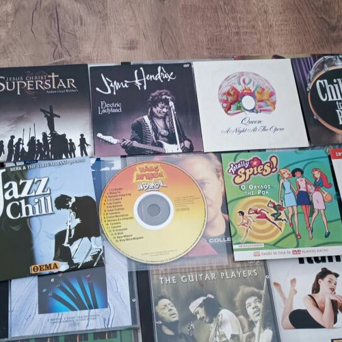 62 foreign music CDs, bundle