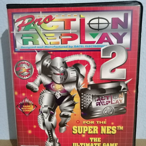 Pro Action Replay 2 empty case for Super Nintendo