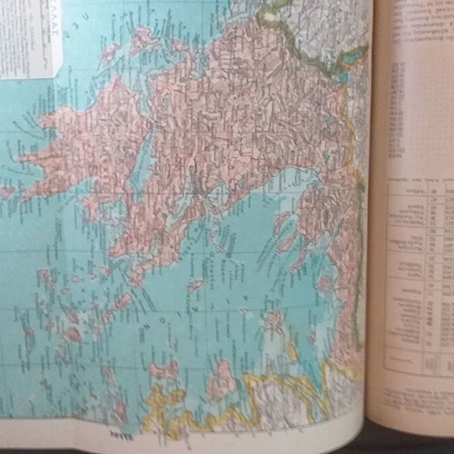 World Geographic Atlas Proias 1936 used