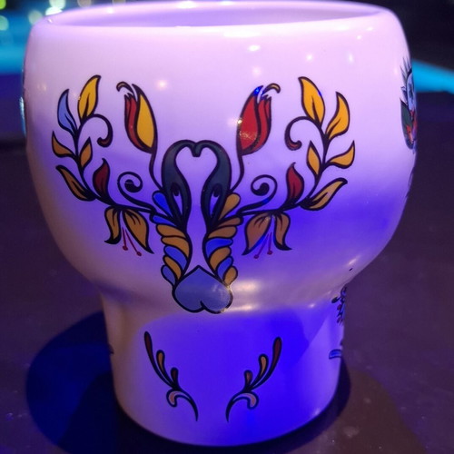 Ceramic Don Julio Skull Shot Glass new, collectible bar decor