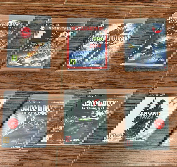6 Games για Playstasion 3
