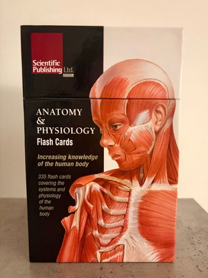 Anatomy & Physiology Flash Cards like new, Scientific Publishing