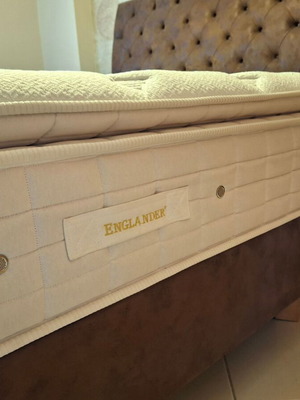 Englander Beverly mattress 200x200 cm, made in USA, latex top