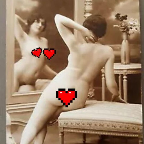 Belle Epoque 1910 photo set used, French erotic model Fernande