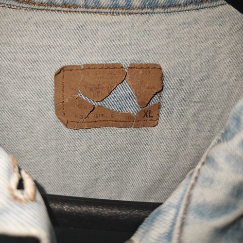 Levi's vintage denim jacket from the '90s like new, blue, size XL