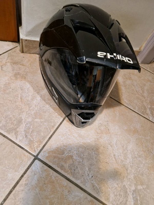 Shiro MX-311 Tourism helmet used, Adventure/Dual Sport type, size XL