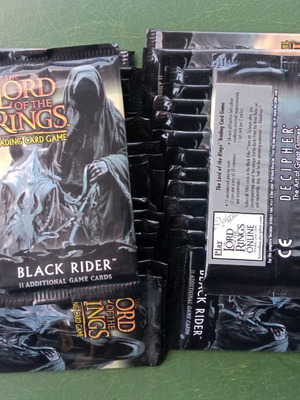 The Lord of the Rings TCG Black Rider σφραγισμένα booster πακέτα 32 τεμ