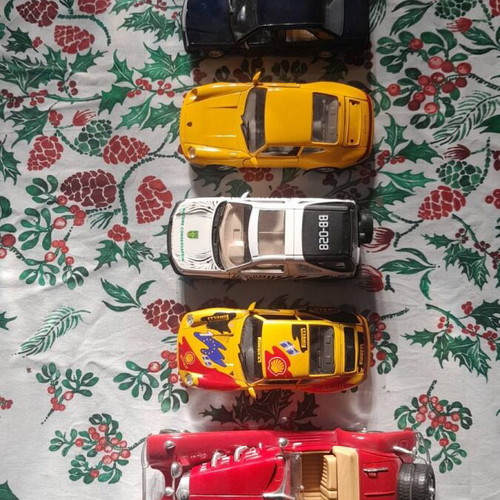Toy car miniatures like new, set of 6, modeling