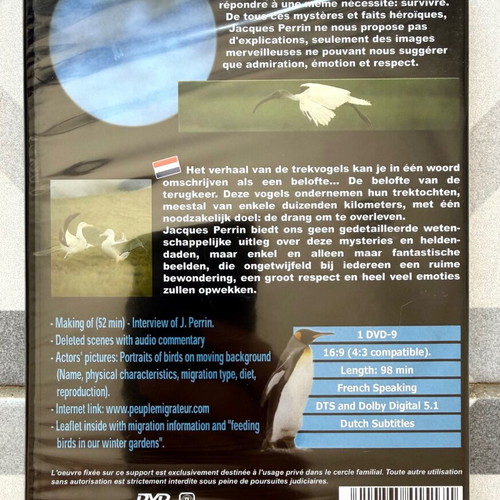 Le Peuple Migrateur DVD new documentary by Jacques Perrin