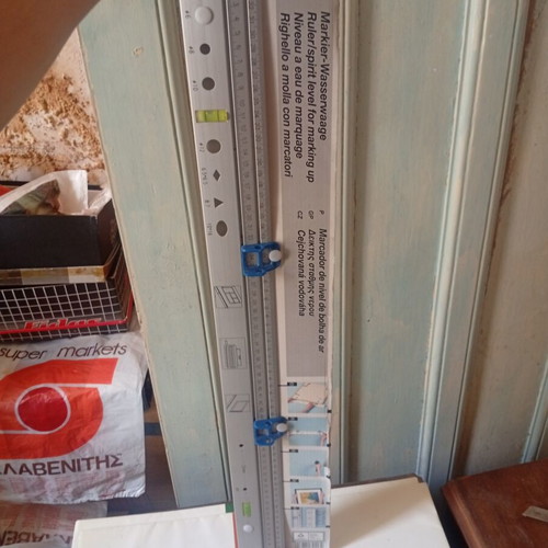 Marking Guide KH3207 with Spirit Level for Sockets, Frames & Shelves