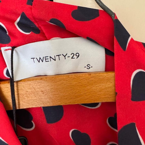 Longsleeve Blouse Women Twenty 29 new, red with black heart print