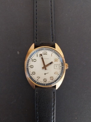 Mechanical watch from 1970s, new, fully functional