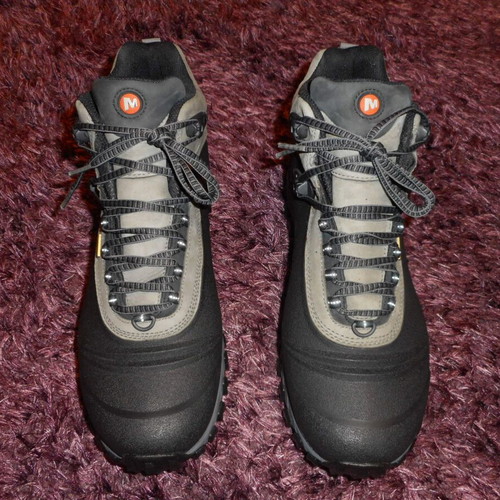 Merrell Thermo 6 Black Sports Hiking Boots like new, size 47