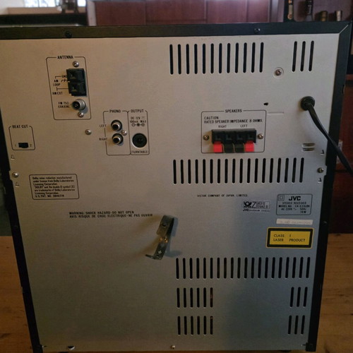 JVC CA-E23LBK stereo system like new with AL-A151 turntable