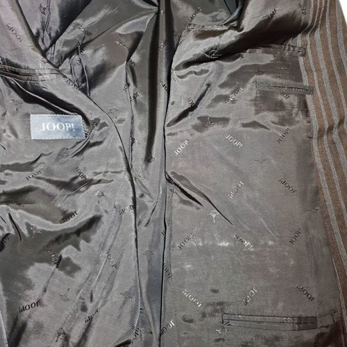 Joop! men's black striped jacket size L like new