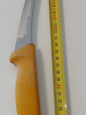 Professional cutting knife used