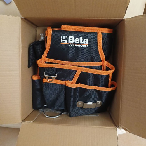 Beta Worker Tool Belt New Double Pouch with Pockets