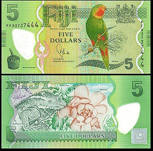 ΝΗΣΙΑ ΦΙΤΖΙ - 5 Dollars 2011 - Replacement - UNC -