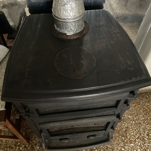 Cast iron energy wood stove Syrios Kissamos KS-7002 like new