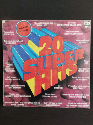 20 Super Hits βινύλιο μεταχειρισμένο, pop