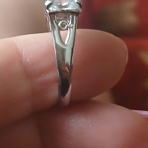 Steel ring new, size 58