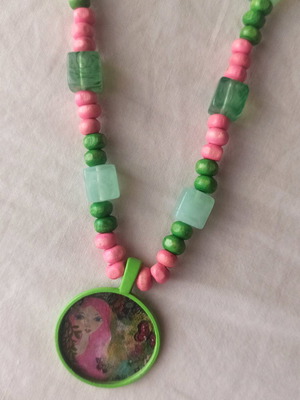 Necklace new, colorful summer style