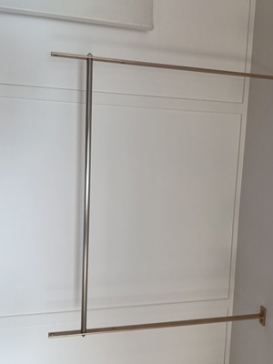Ceiling Mount Rails 1.5m-1.7m Set of 8 Like New