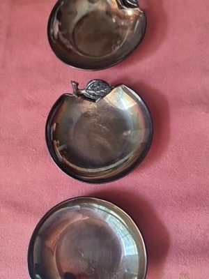 Silver disc 925 handmade, 7 cm diameter, like new