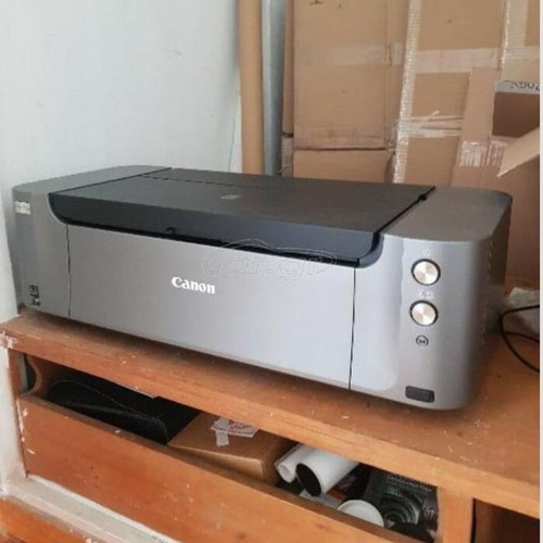 Canon Pixma PRO-100S printer like new with ink cartridges and packaging