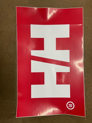 Αυτοκόλλητα Helly Hansen καινούργια, σετ 2 τεμαχίων