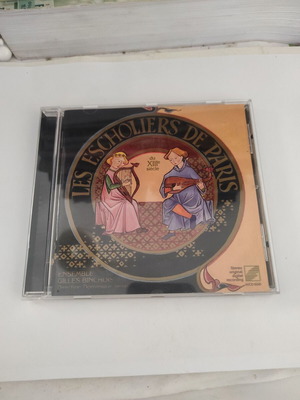 Ensemble Gilles Binchois & Dominique Vellard Les Escholiers De Paris CD album, folk