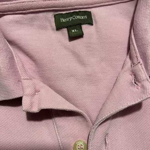Henry Cottons Polo shirt used, pink, XL