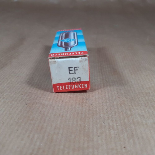 Telefunken EF183 Vacuum Tube new, original box, made in Germany