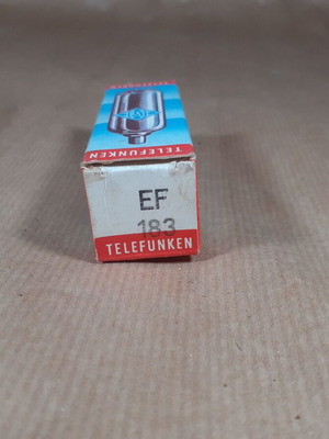 Telefunken EF183 Vacuum Tube new, original box, made in Germany