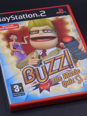 Buzz The Music Quiz PS2 used in excellent condition