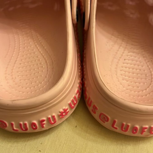 Children's flip-flops B&S used, size 34, pink
