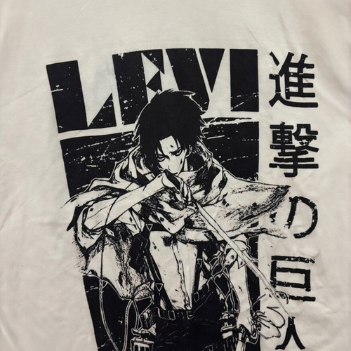 Levi Ackerman Attack on Titan T-shirt like new, size S