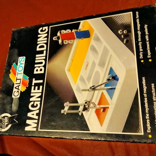 Vintage Galt Toys Magnet Building used educational toy