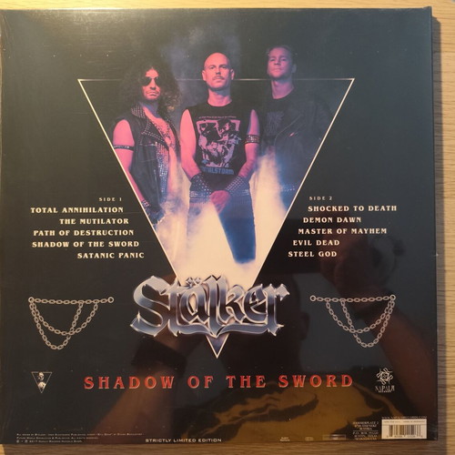 Stälker Shadow Of The Sword Silver Vinyl LP new, limited edition